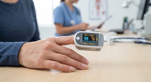 Pulse Oximeter Fingertip Digital